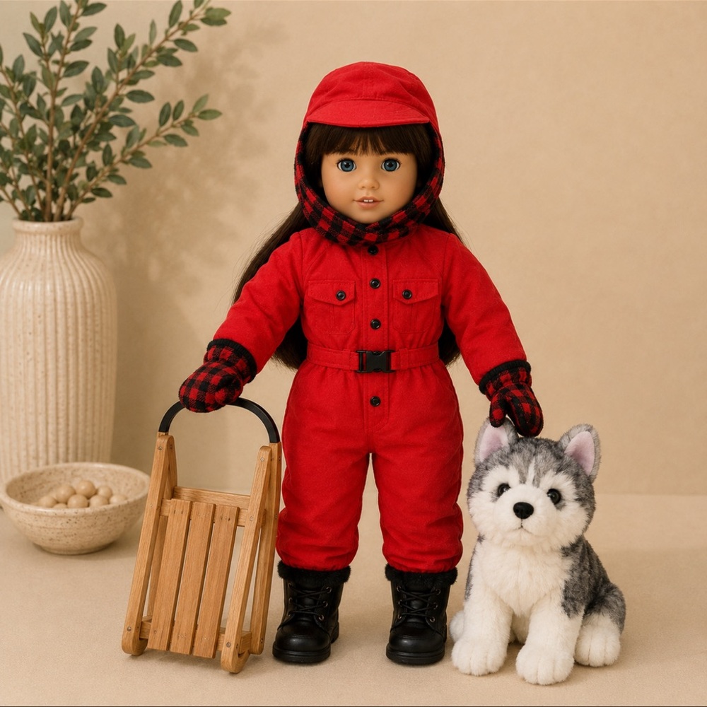 Rare Retired Pleasant Company American Girl of Today Dogsled Outfit 1997–2000